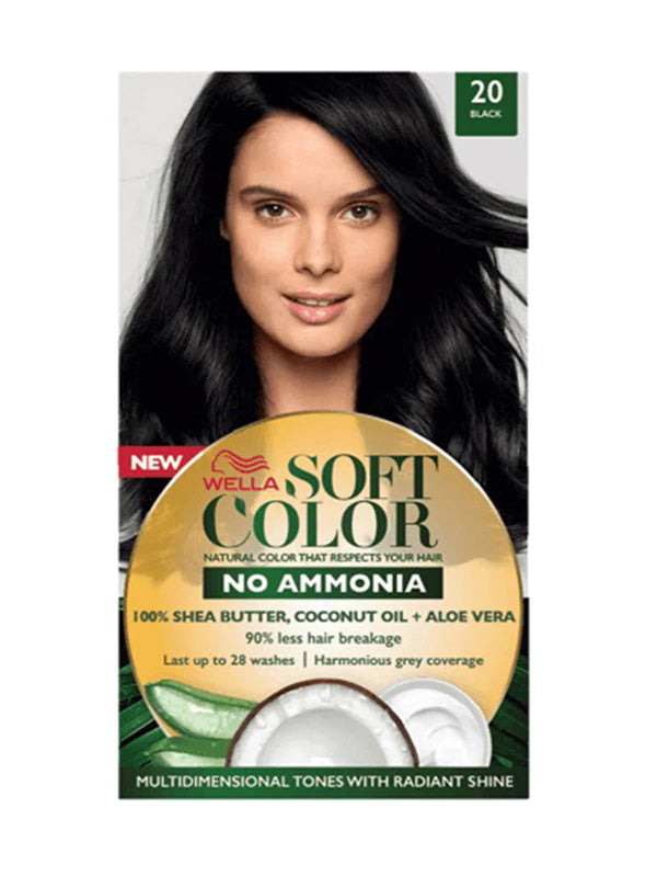 Wella Koleston - Soft Kit 20 Black 125 Ml