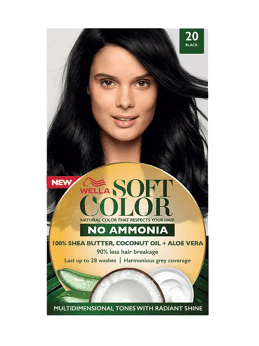 Wella Koleston - Soft Kit 20 Black 125 Ml