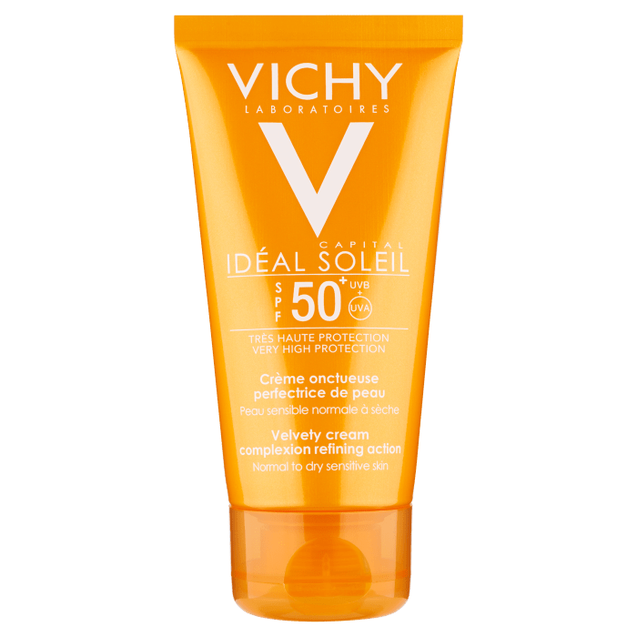 Vichy Capital Soleil Velvet Cream Normal to Dry Skin  SPF50 50ml