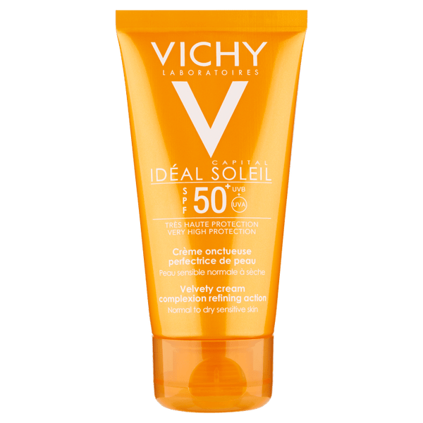 Vichy Capital Soleil Velvet Cream Normal to Dry Skin  SPF50 50ml