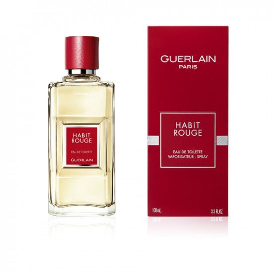 Guerlain Habit Rouge For Men EDT 100Ml
