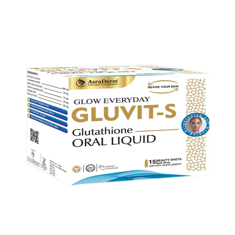 Gluvit-s Glutathione Oral Liquid 30ml 1s - Snapcart.pk