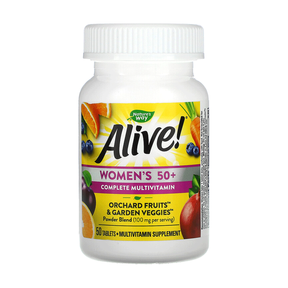 Alive Womens 50+ Multivitamin 50 Tab