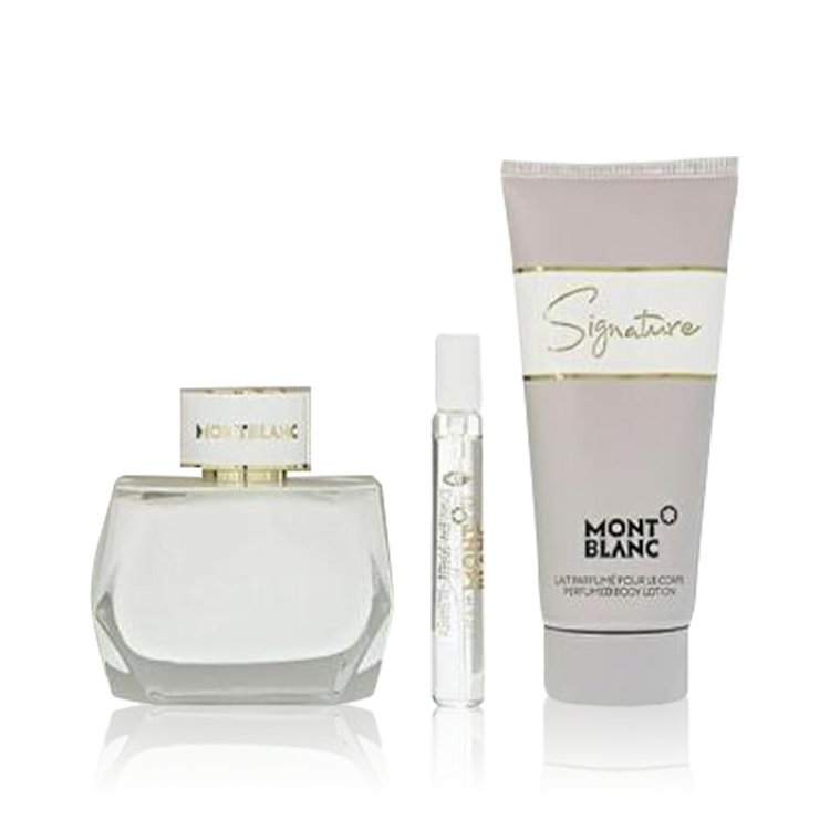 Mont Blanc Signature Women Set EDP 90Ml+EDP 7.5Ml+B Lotion 100Ml