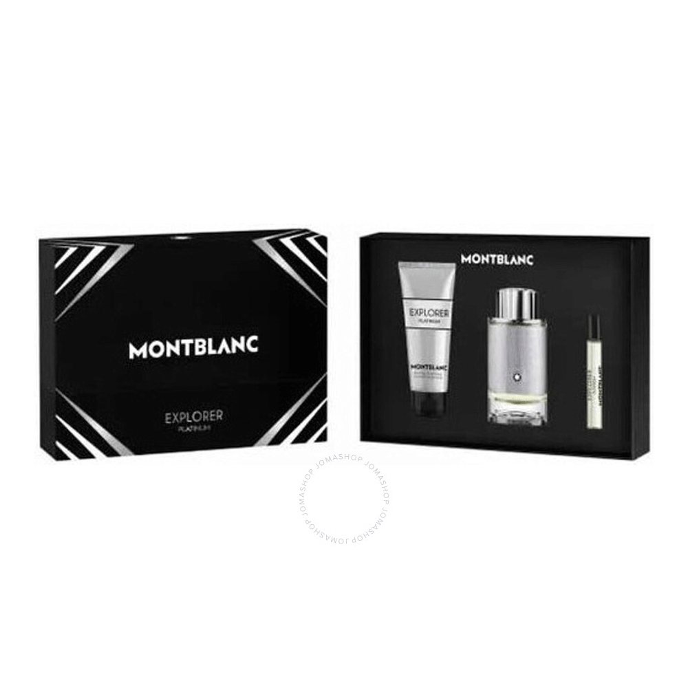 Mont Blanc Explorer Platinum EDP 3s Gift Set