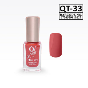 Quetee Beauty Peel Off Nail Polish QT-33