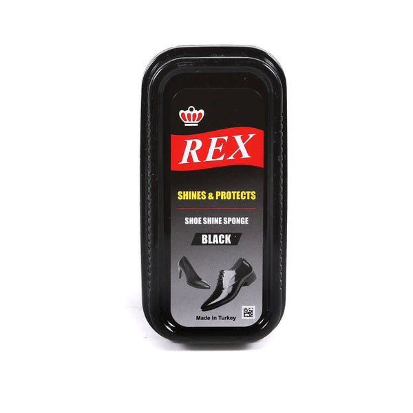 Rex Shoe Shine Spomge Black - Snapcart.pk