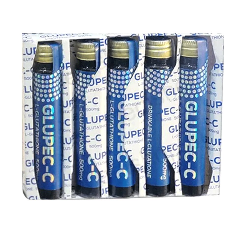 Glupec-C L-Glutathione 500mg Oral Shots 30ml 5s Box