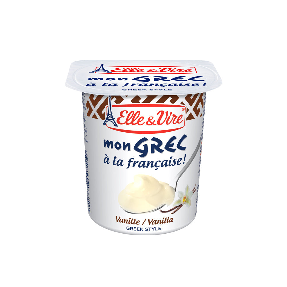 Elle & Vire Mon Grec Vanilla Yogurt 125g - Snapcart.pk