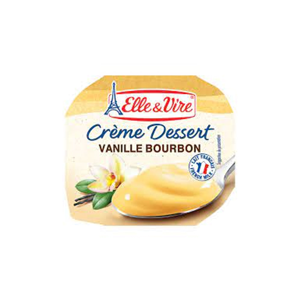 Elle & Vire Creme Dessert Vanila Bourbon 100Gm - Snapcart.pk