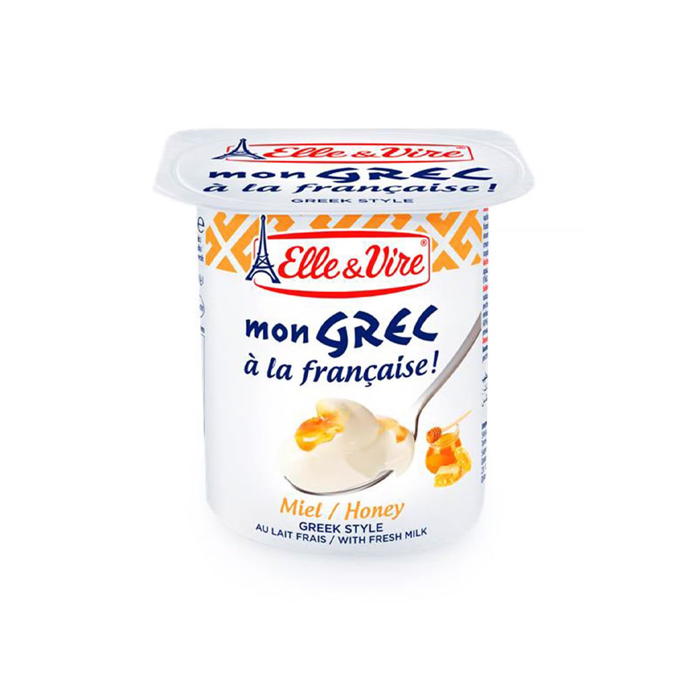 Elle & Vire Mon Grec Yogurt Honey 125g - Snapcart.pk