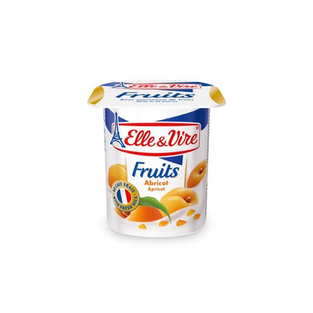 Elle & Vire Yogurt Apricot 125g - Snapcart.pk