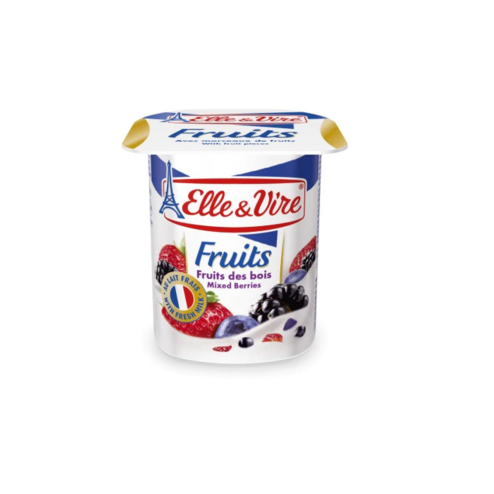 Elle & Vire Yogurt Mixed Berries 125g - Snapcart.pk
