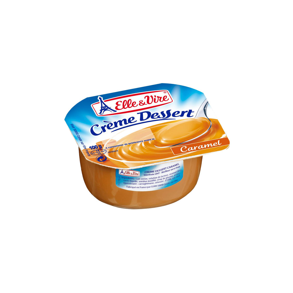 Elle&Vire Creame Dessert Caramel 100g - Snapcart.pk