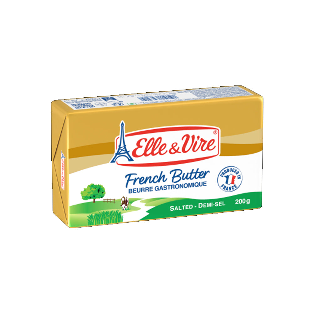 Elle & Vire Butter Salted 200g - Snapcart.pk