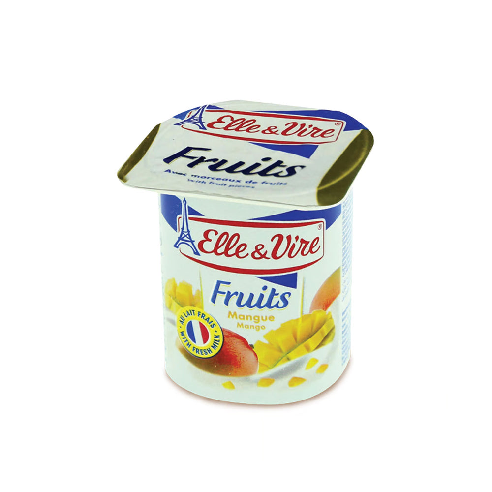 Elle & Vire Yogurt Mango 125g - Snapcart.pk