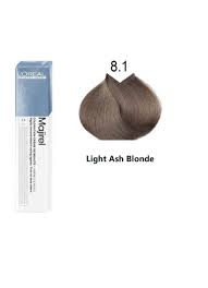 Loreal Majirel 8.1 Light Ash Blonde Hair Colour 50ml - Snapcart.pk