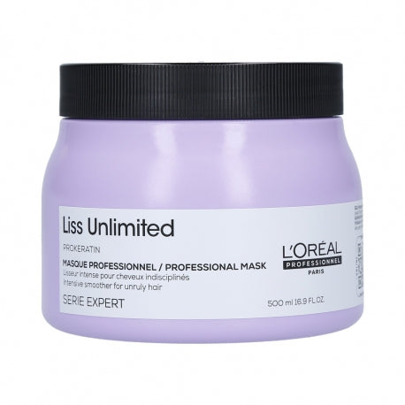 Loreal Series Expert Liss Unlimited Hair Mask 500ml - Snapcart.pk