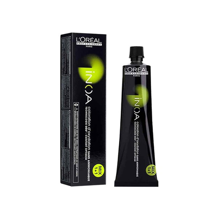 Loreal Inoa Permanent 6.35 Dark Golden Mahodany Blonde Hair Colour 60g - Snapcart.pk
