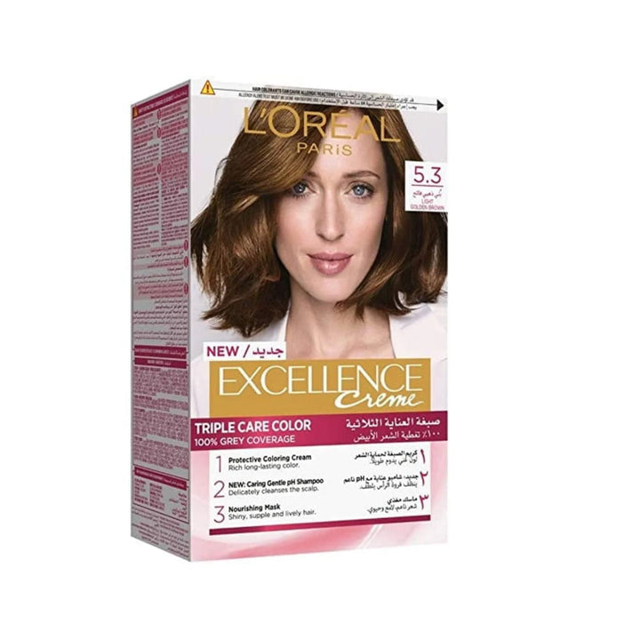 Loreal Light Golden Brown 60ml 5.3 - Snapcart.pk