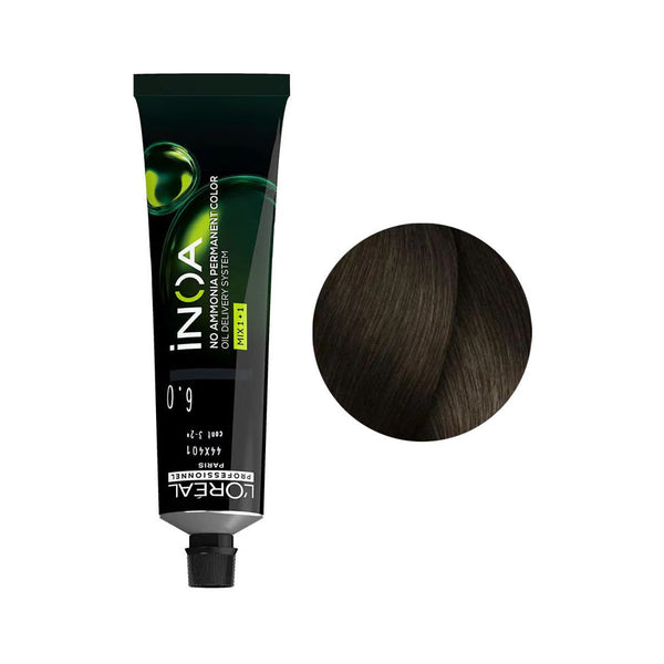 Loreal Inoa Permanent 6 Dark Blonde Hair Colour 60g - Snapcart.pk