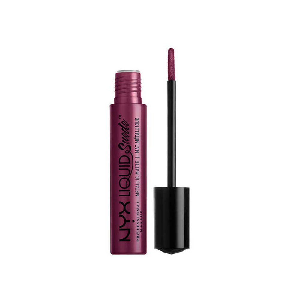 Nyx Professional Makeup Liquid Suede Metallic Matte 34 Pure Society