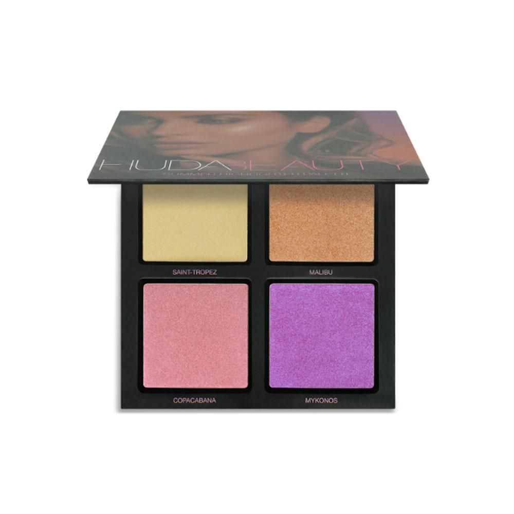 Huda Beauty 3D Highlighter Palette, Summer Solstice