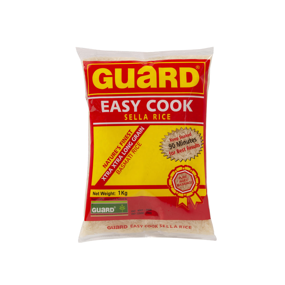 Guard Rice Easy Cook Sella 1kg - Snapcart.pk