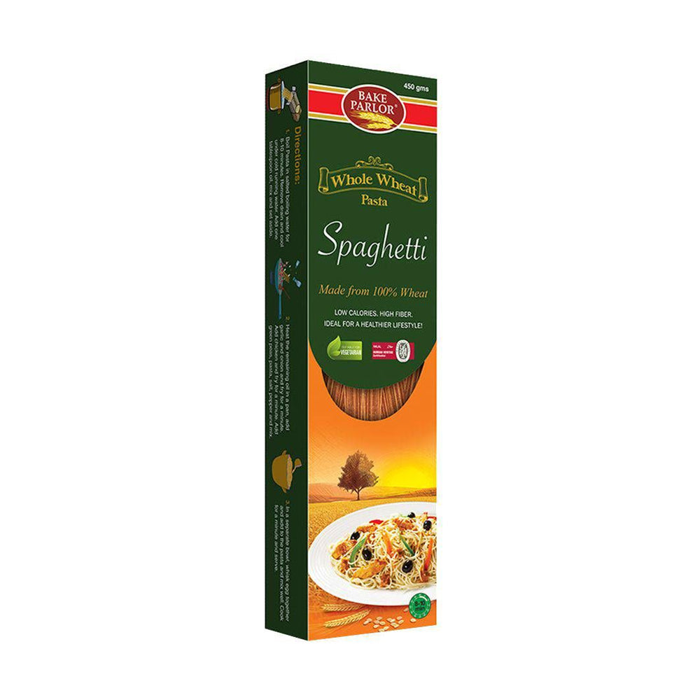 Bake Parlor Whole Wheat Spaghetti 450gm - Snapcart.pk