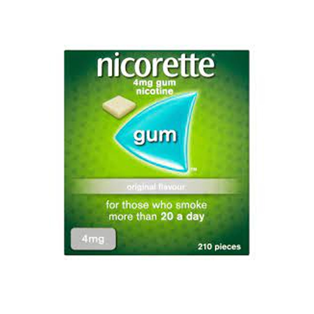 Nicorette Original 4mg Gum 1 Strips
