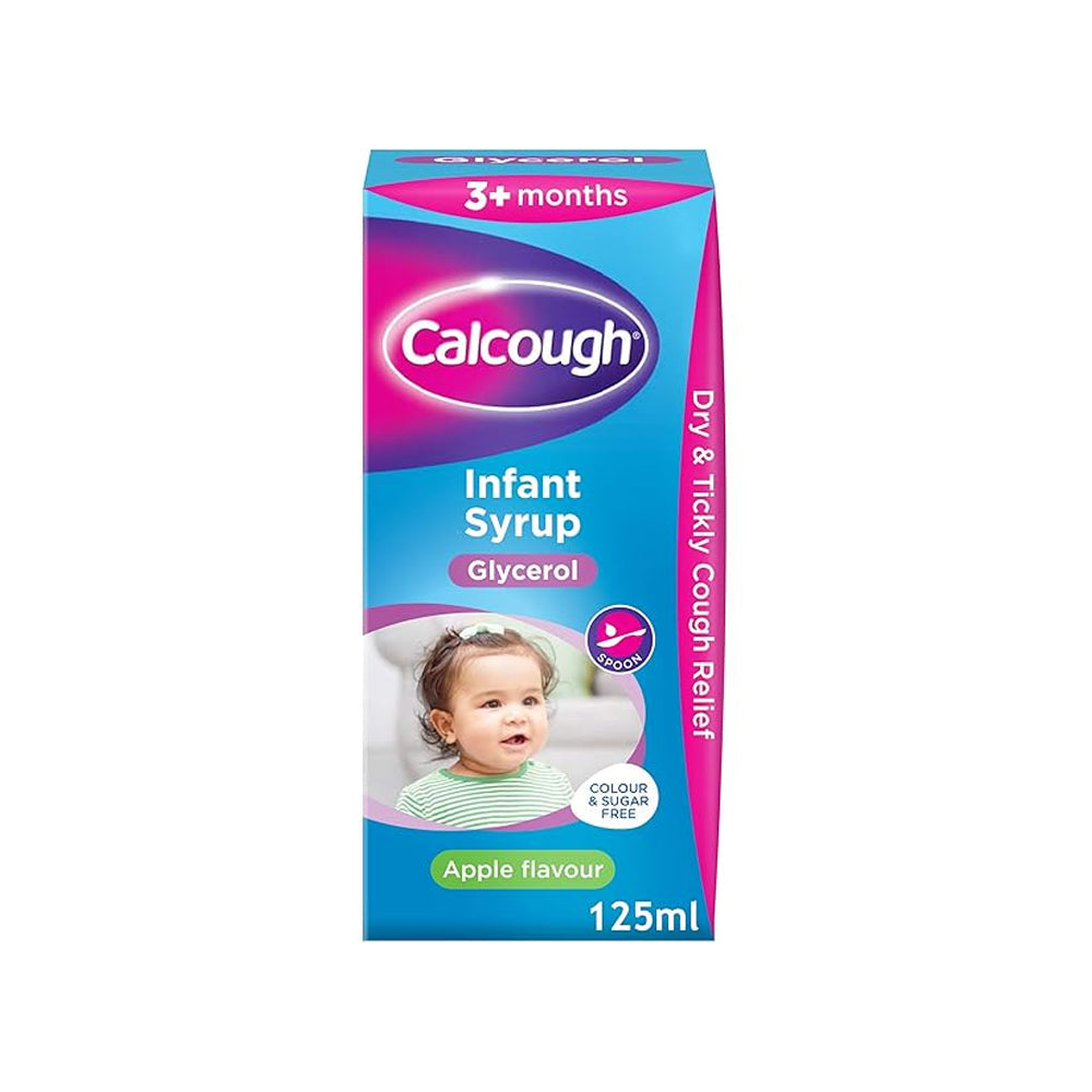 Calcough Infant Apple Syrup 125ml - Snapcart.pk
