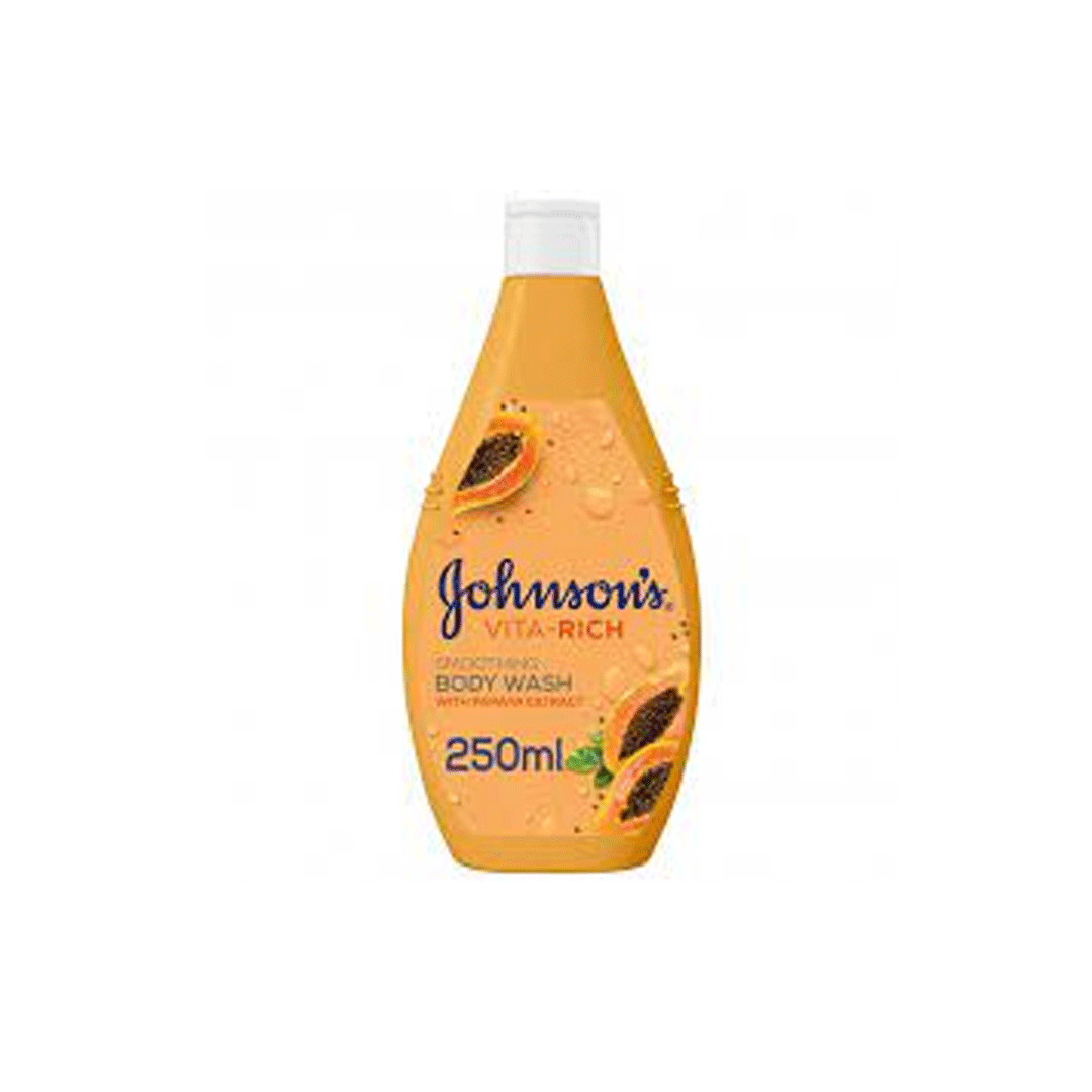 Johnsons Vita-rich Body Wash Papaya 250ml Johnsons