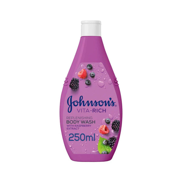 Johnsonsn Vita Rich Replenishing B/wash 250ml Johnsons
