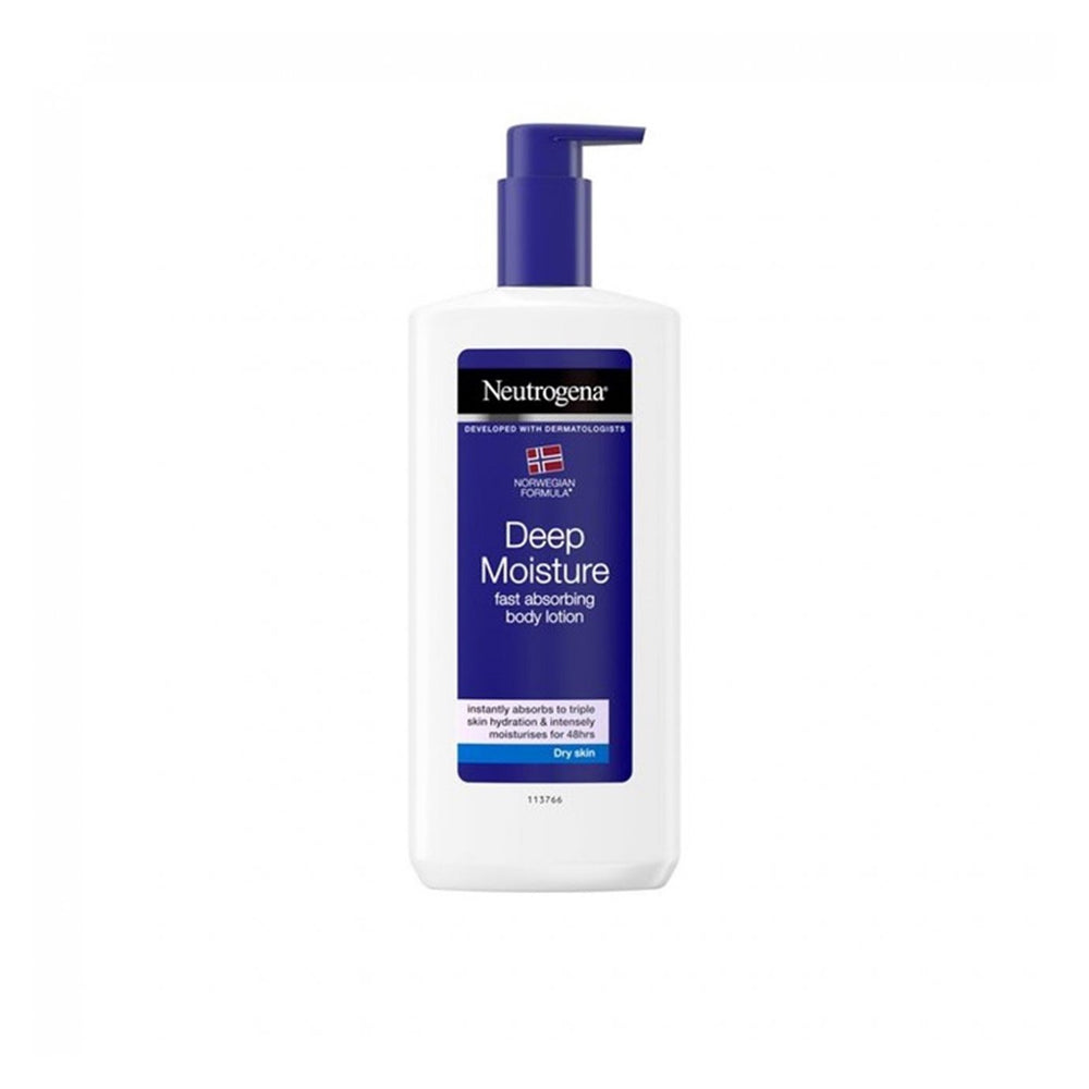 Neutrogena Deep Moisture Fast Absorbing Body Lotion 400ml - Snapcart.pk