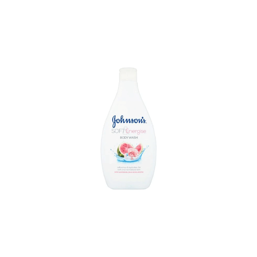 Johnsons Soft & Energise Body Wash 400ml Johnsons