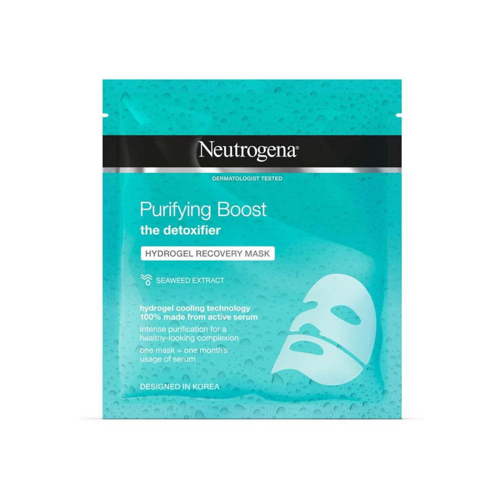 Neutrogena Purifying Boost Hydrogel Recovery Mask 30ml - Snapcart.pk