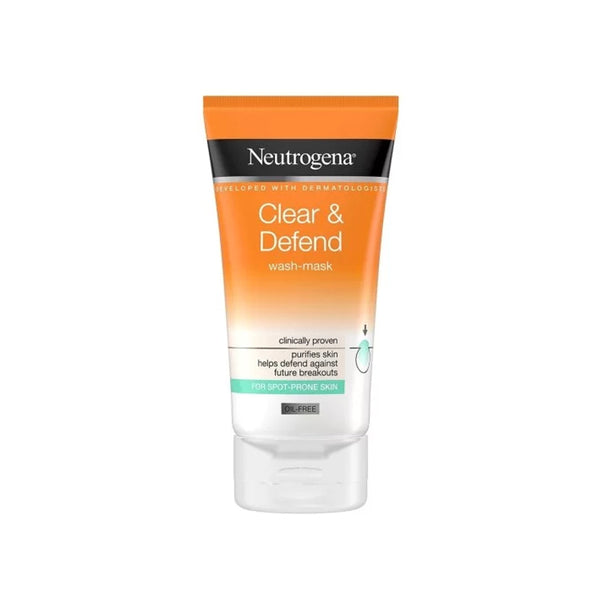 Neutrogena Clear & Defend Wash-mask 150ml - Snapcart.pk