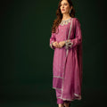 Deeya By Al Harir Stitched 3 Piece Formals Suit-AH015-DEEYA-LILAC