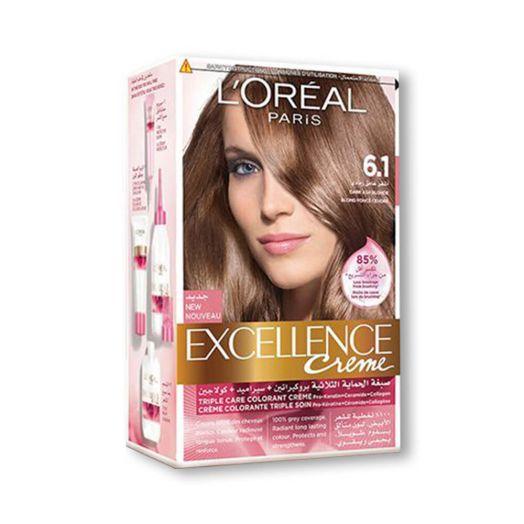 Loreal Professional Triple Protection Excellence Cream 6.1 Blond Fonce Cendre