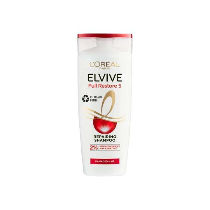 Loreal Elvive Shampoo Full Restore 5 Week & Lifeless 400ml - Snapcart.pk