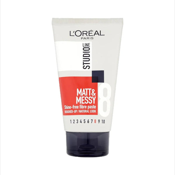 Loreal Studio Matt & Messy Fibre Past 150ml - Snapcart.pk