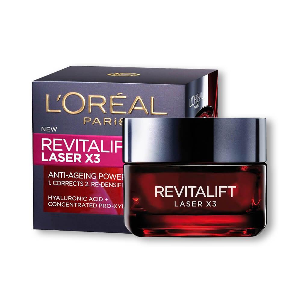 L'Oreal Paris Revitalift Laser X 3 Day Cream Anti-Aging 50 Ml