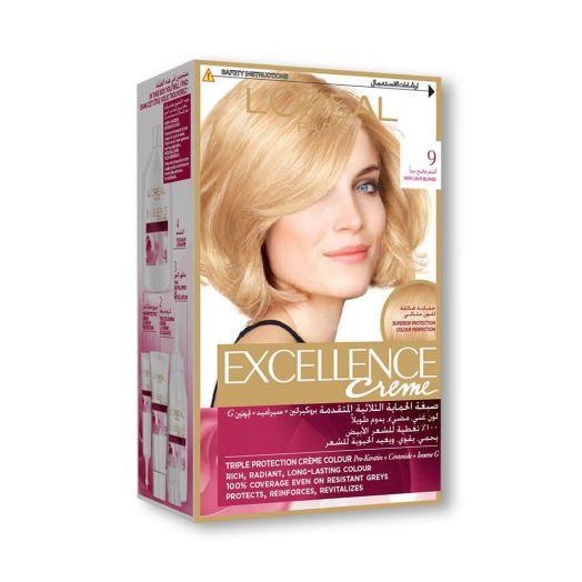 Loreal Professional Triple Protection Excellence Cream 9 Very Light Blonde