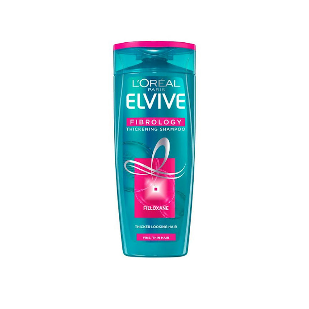 Loreal Elvive Shampoo Fibrology Thickening 400ml - Snapcart.pk