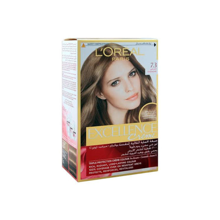 Loreal Excellence 7.3 Dark Golden Blonde - Snapcart.pk