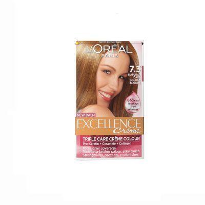 Loreal Professional Excellence Cream Hair Color 7-3 Dark Golden Blonde