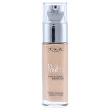 L'Oréal Paris True Match Liquid Foundation with SPF and Hyaluronic Acid 30ml
