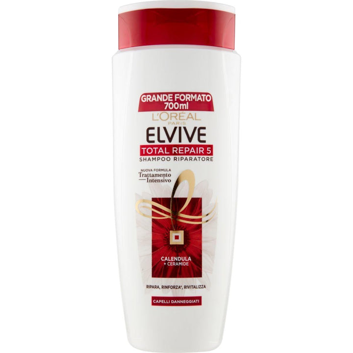Loreal Elvive Total Repair 5 Shampoo Riparatore 700ml - Snapcart.pk