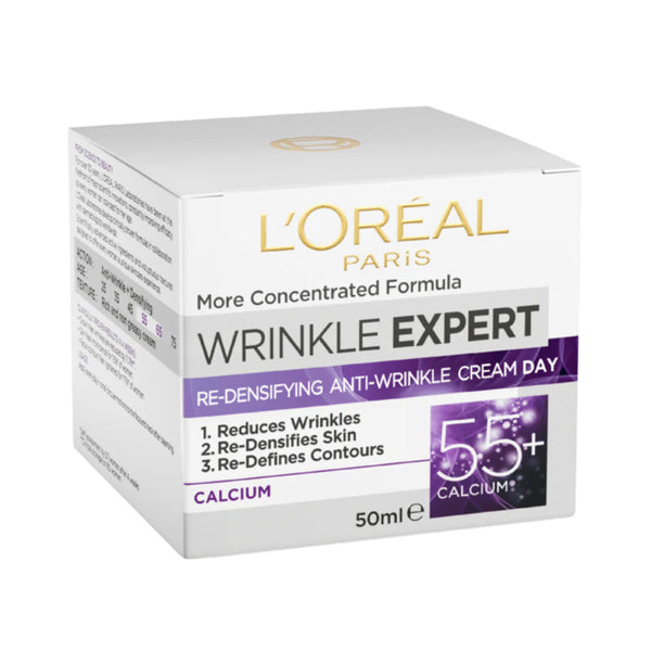 Loreal Wrinkle Expert 55+ Day Cream 50ml - Snapcart.pk