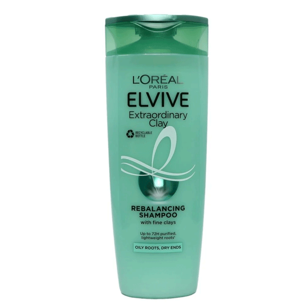 Loreal Elvive Shampoo Extraordinary Clay 400ml - Snapcart.pk